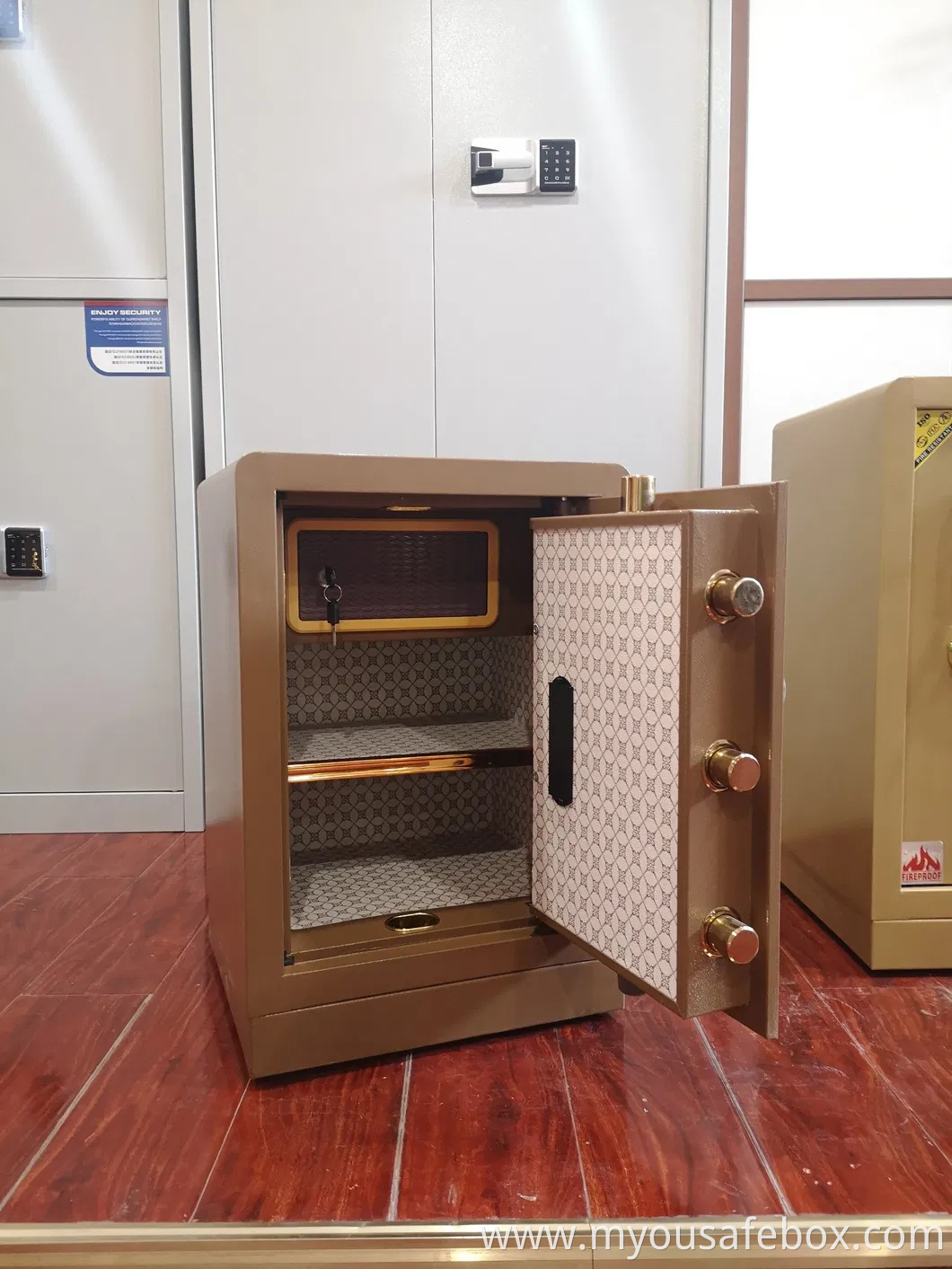 Bank Office Steel Metal Fireproof Safe Security Box